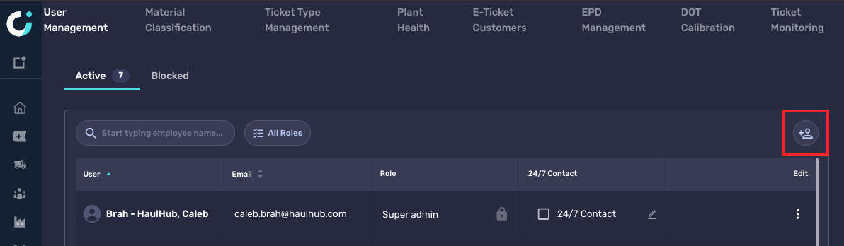 User Management in Supplier CI